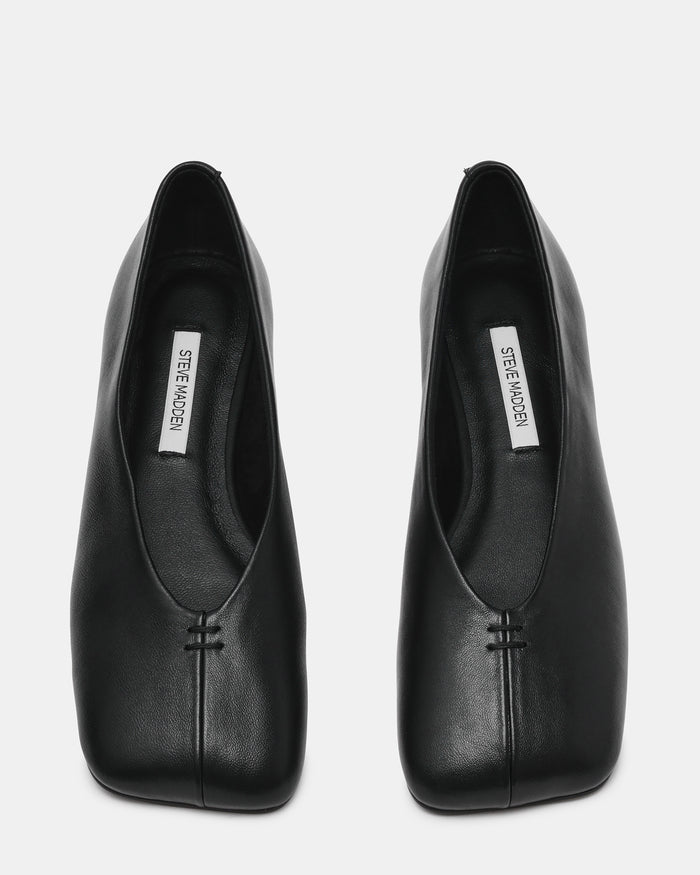 PASHA BLACK LEATHER
