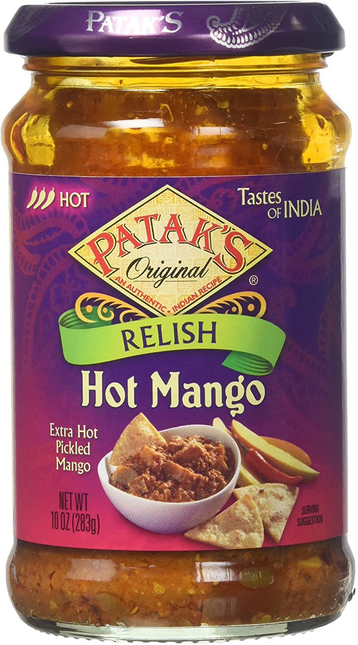 Pataks Mango Pickle Hot, (10 Oz)