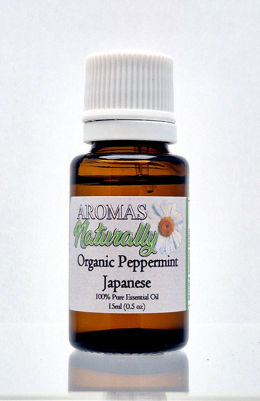Peppermint (Japanese) Organic Essential Oil - 15 ml