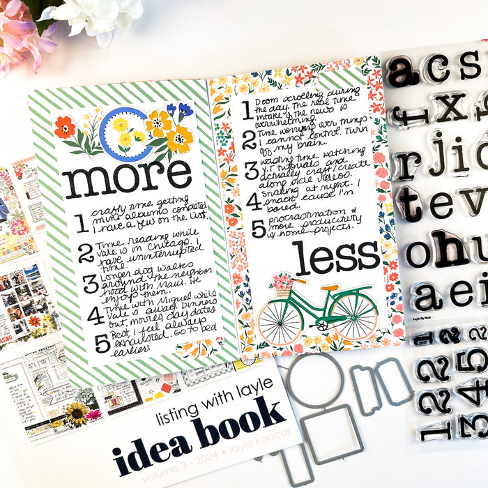 Poe Alpha - Large Lower Case 6x8 Stamp Set