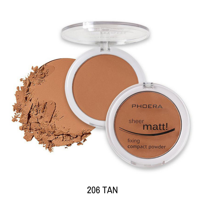 Pó compacto SHEER MATE - Phoera Makeup Europe