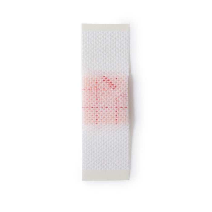 PolyMem Pink / White Adhesive Strip, 1 x 3 Inch