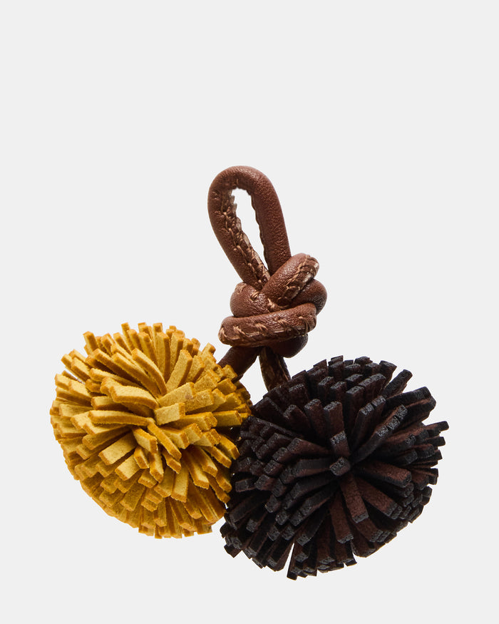 POM Brown/Multi Shoe Charm Accessory | Steve Madden