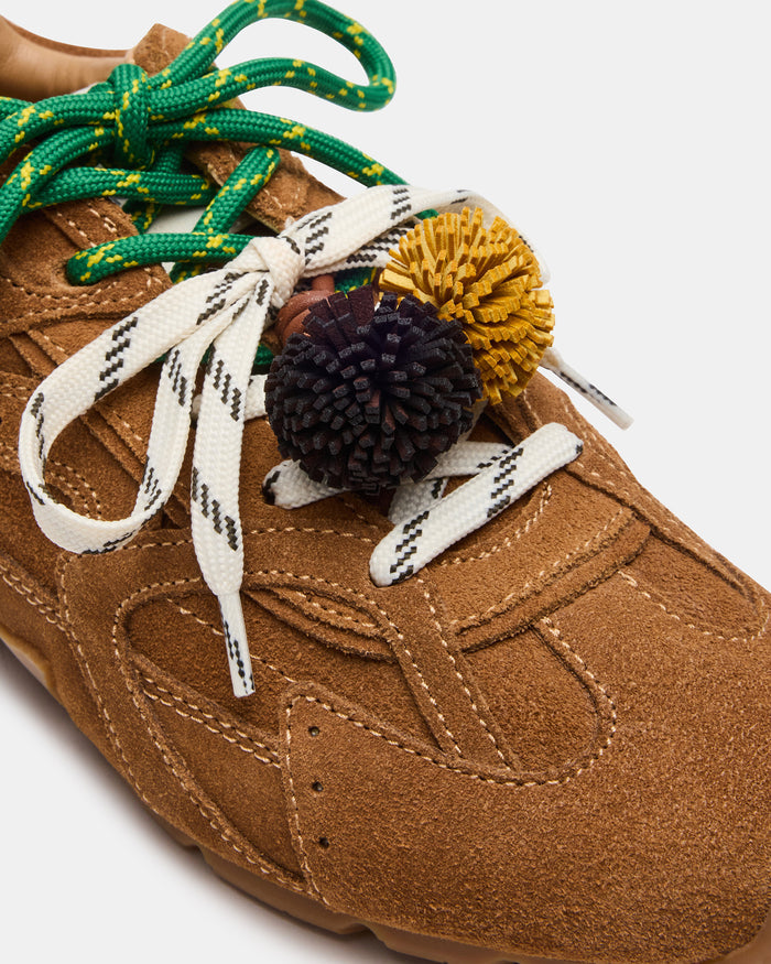 POM SHOE CHARM BROWN/MULTI