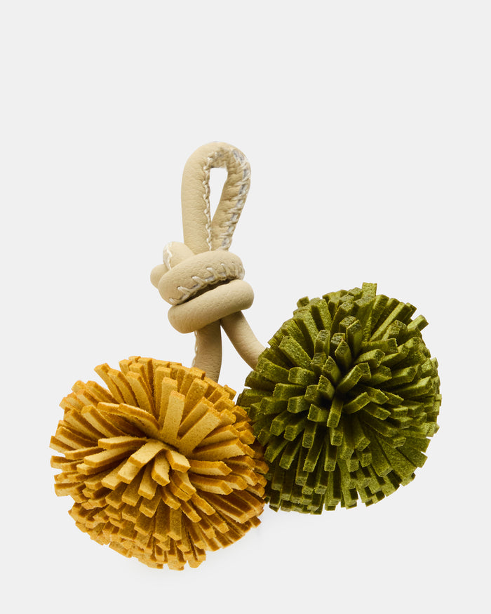 POM Green/Multi Shoe Charm Accessory | Steve Madden