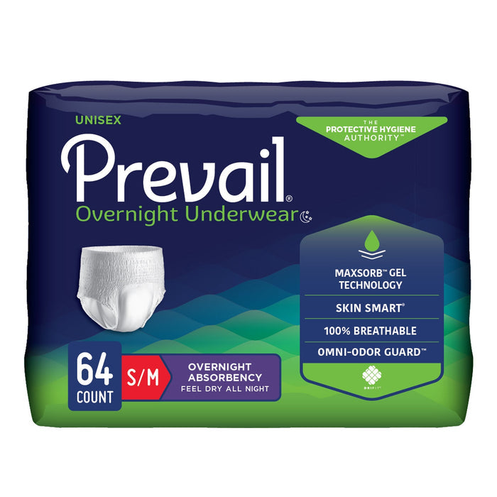 Prevail Overnight Pull On Underwear - PVX512-Case - LL Medico