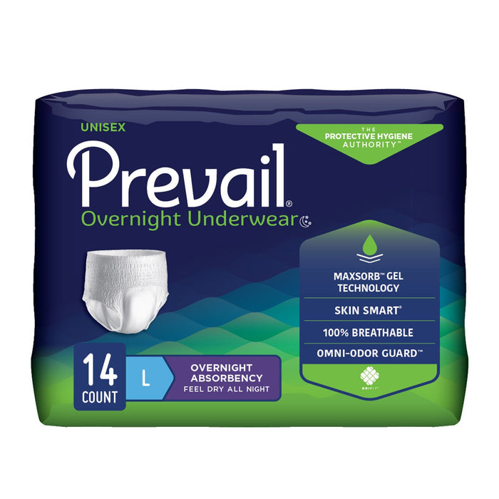 Prevail Overnight Pull On Underwear - PVX513-Pack - LL Medico