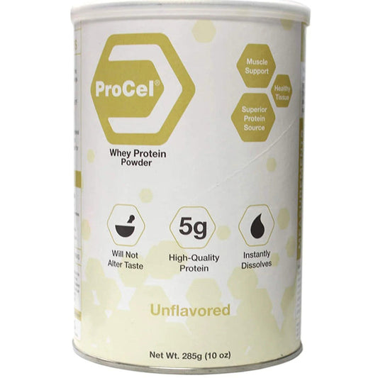ProCel Whey Protein Supplement Powder, Unflavored, 10 oz - GH-80-Single - LL Medico