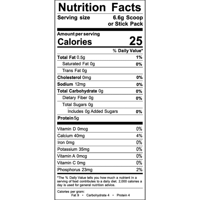 ProCel Whey Protein Supplement Powder, Unflavored, 10 oz - GH-80-Single - LL Medico