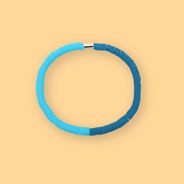 PURA VIDA SEASIDE VINYL DISC BRACELET