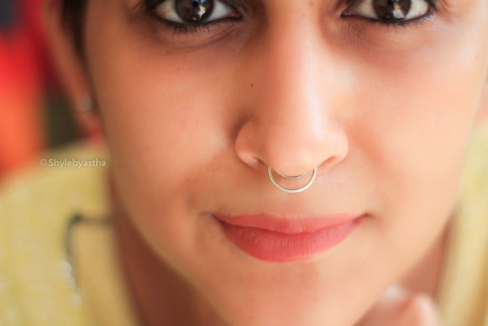 Qurbat Crescent Nose Ring