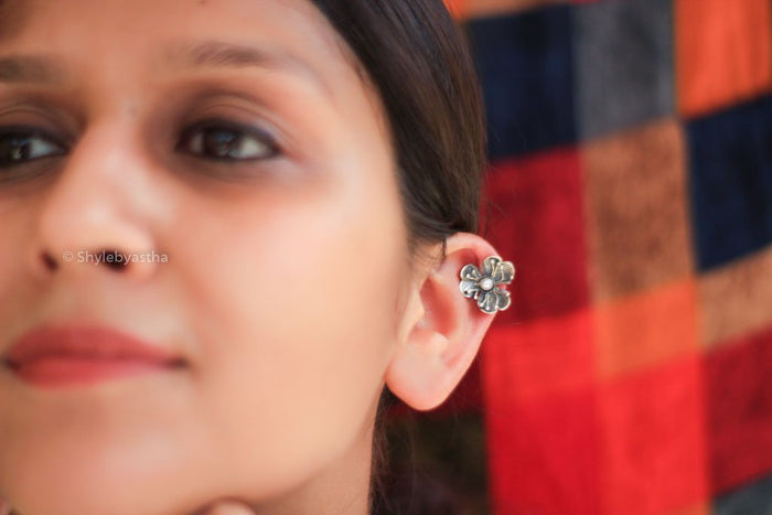 Floral Ear Clip