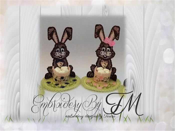 Rabbit holder large 5x7 hoop