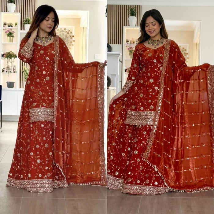 Radiant Elegance The Festive Attire