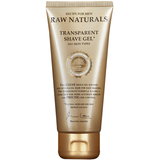 Raw Naturals Transparent Shave Gel 100ml