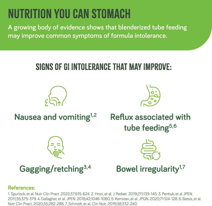 Real Food Blends Tube Feeding Formula, Chicken / Carrots / Brown Rice, 9.4 oz - 176988-Single - LL Medico
