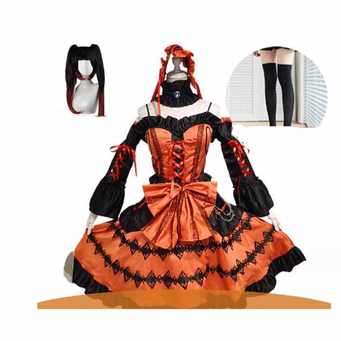 Dress+Socks+Wig / S