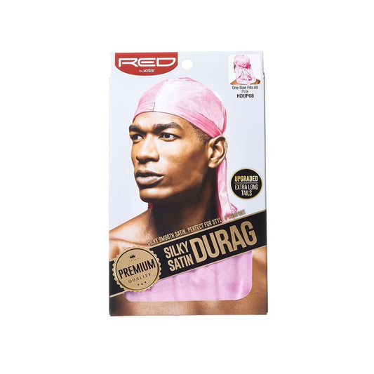 RED By Kiss Silky Satin Durag - Pink