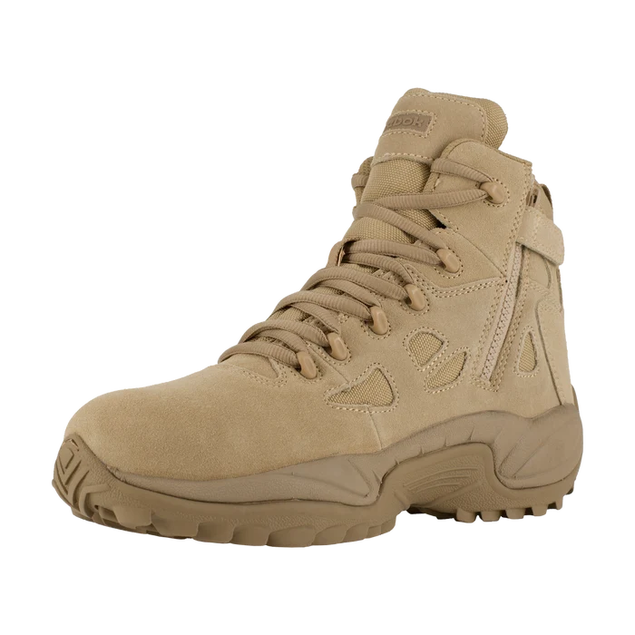 Reebok Rapid Response 6" Composite Toe Side Zip Boot #RB8694