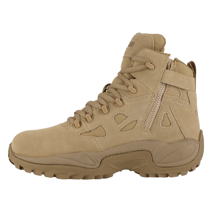 Reebok Rapid Response 6" Composite Toe Side Zip Boot #RB8694