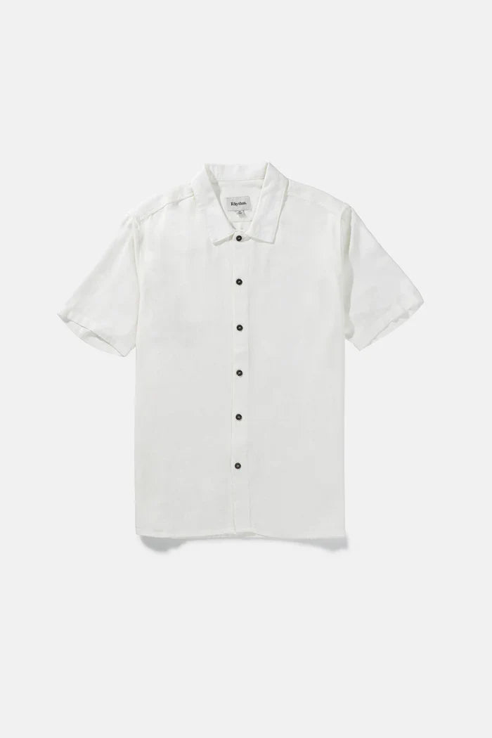 RHYTHM TEXTURED LINEN SHORT SLEEVE SHIRT