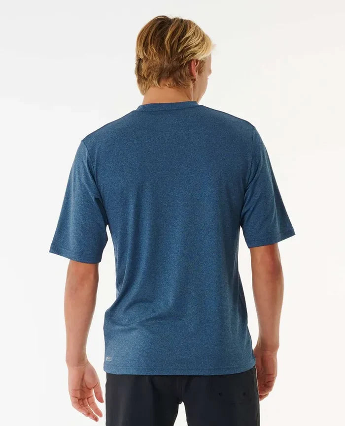 RIPCURL STACK UPF50 SHORT SLEEVE RASH GUARD