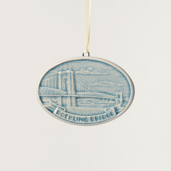 Roebling Bridge Ornament, Teton