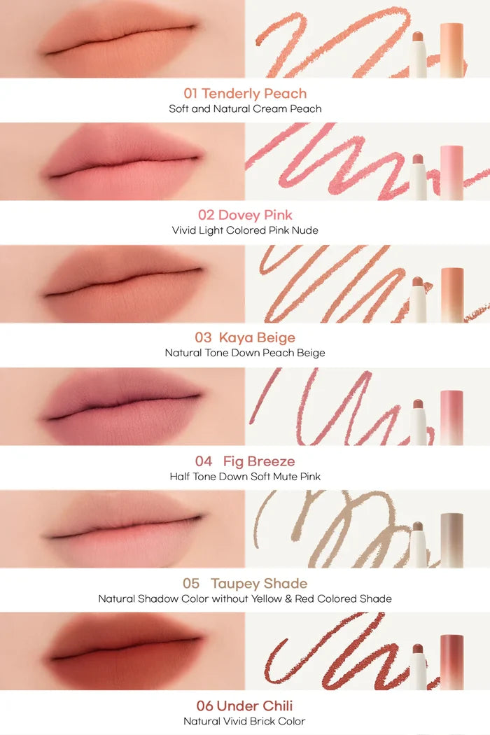 [rom&nd] Lip Mate Pencil