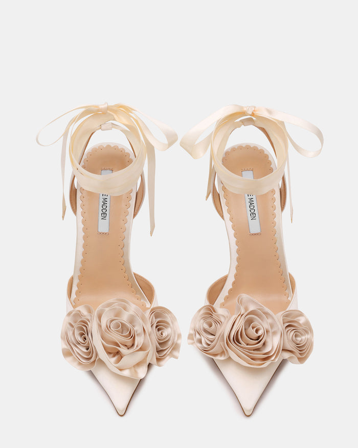 ROSIE IVORY SATIN