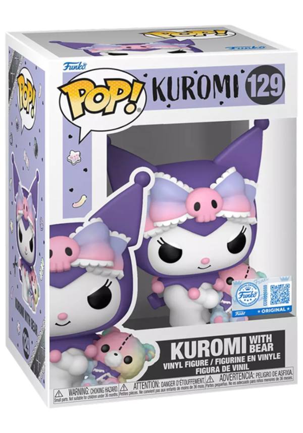 Funko Sanrio: Kuromi w/Bear - Back View
