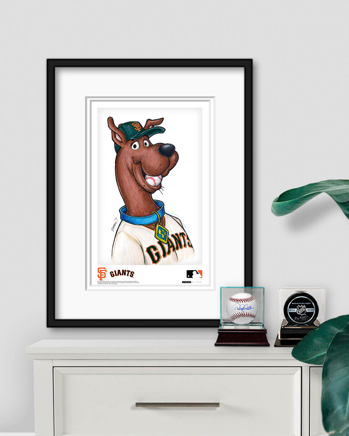 Scooby Doo x MLB Giants Art Print