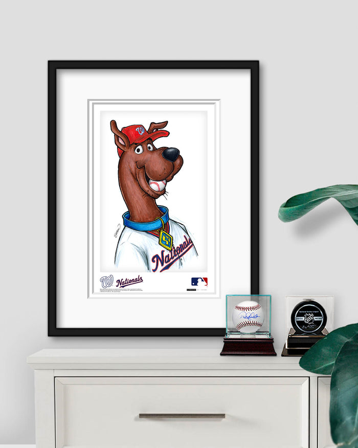 Scooby Doo x MLB Nationals Limited Edition Art Print
