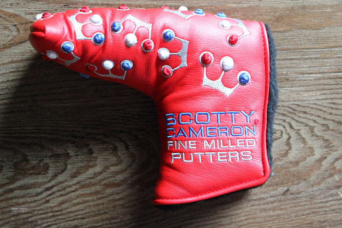 Scotty Cameron 2020 US Open Red Mini Crowns Headcover
