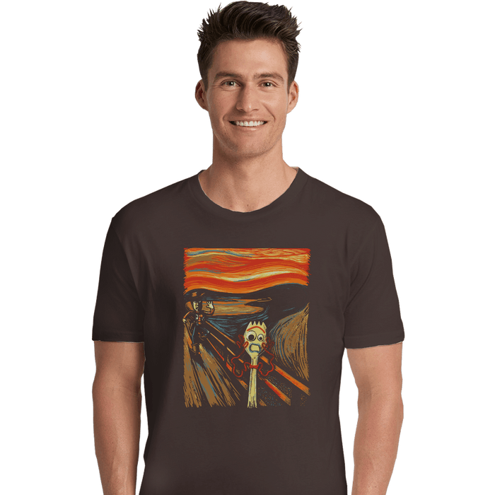 Premium Shirts, Unisex / Small / Dark Chocolate