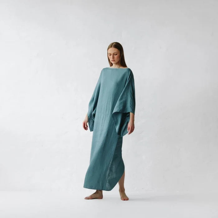 Seaside Tones Kiko Dress - Dusty Blue