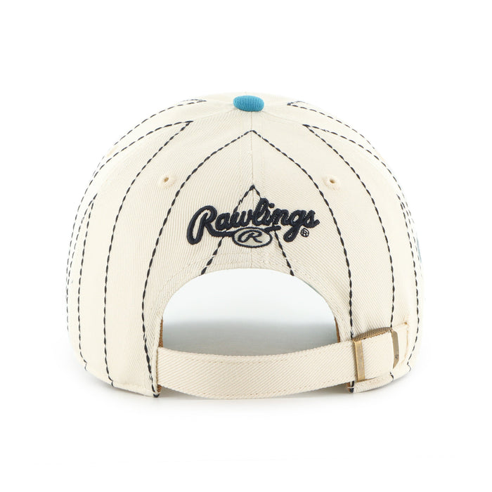 SEATTLE MARINERS COOPERSTOWN RAWLINGS PINSTRIPE '47 CLEAN UP