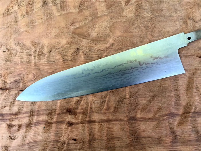 Shigeki Tanaka VG10 Damascus Gyuto 240mm - Blade Only