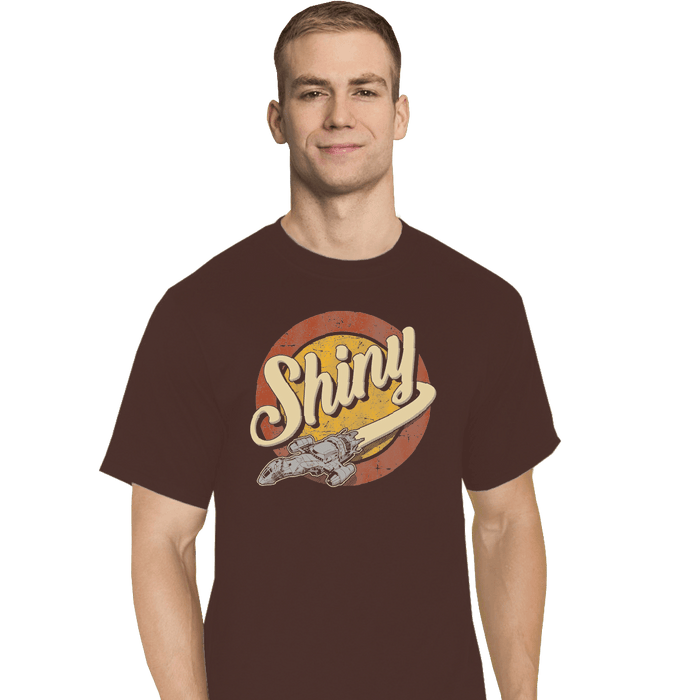 Shirts T-Shirts, Tall / Large / Black Shiny