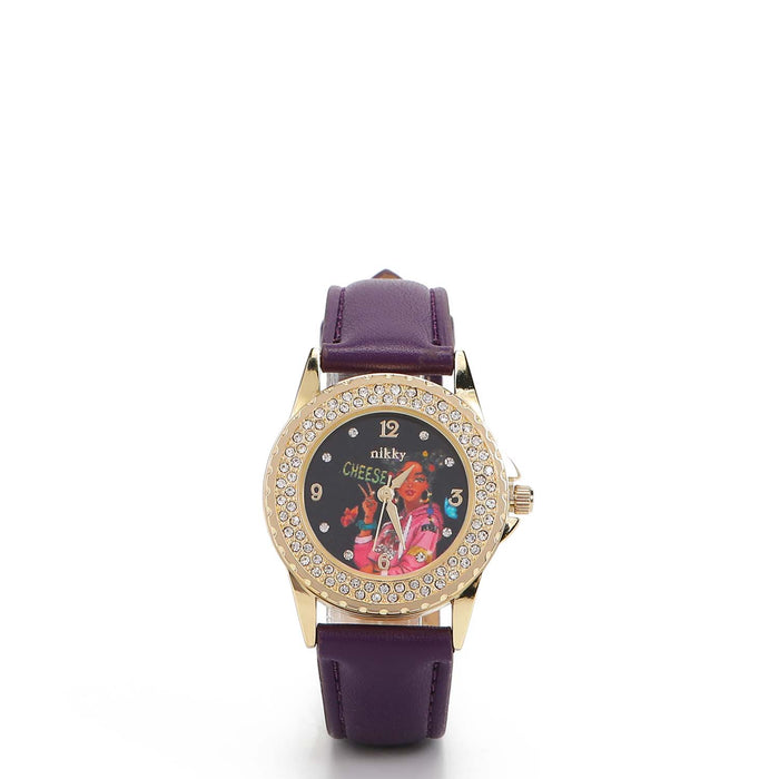 SIDNEY MEDIUM DOUBLE DIAMOND WATCH
