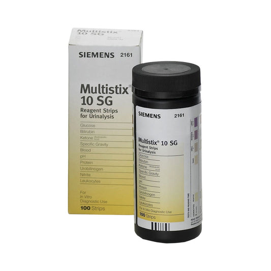 Siemens Multistix 10 SG Urinalysis Reagent Strips, 100 Count - 10336425-Single - LL Medico
