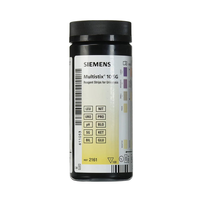 Siemens Multistix 10 SG Urinalysis Reagent Strips, 100 Count - 10336425-Single - LL Medico