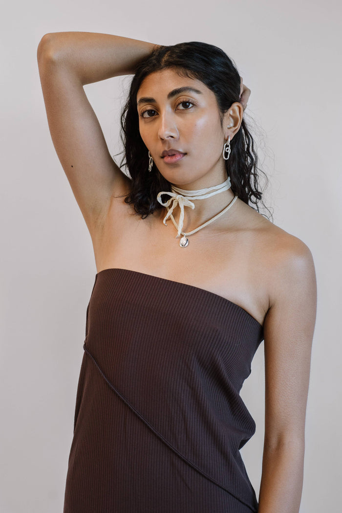 Silver Loop Dangle Earrings