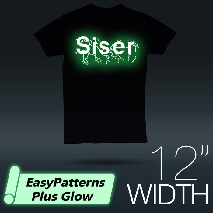 Siser EasyPatterns Plus Glow Heat Transfer Vinyl 12" - By the Yard