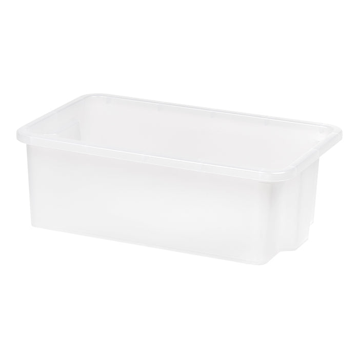 Small Stacking Storage Tray, 12 Pack, Clear - IRIS USA, Inc.