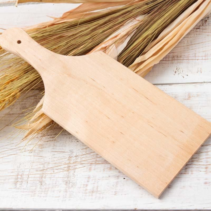 Small Unfinished Wood Cutting Board
