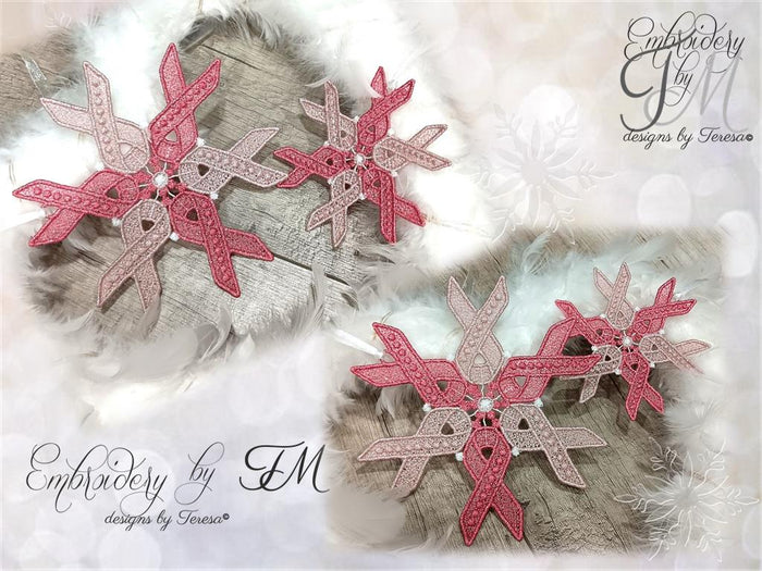 Snowflake awareness symbol/ three sizes