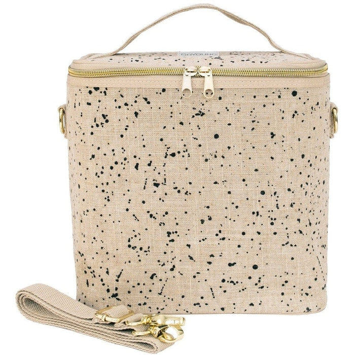 Natural Black Splatter