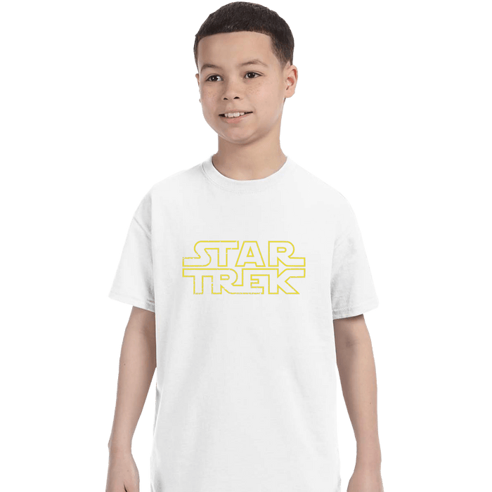 Shirts T-Shirts, Youth / XL / White Star Trek Logo
