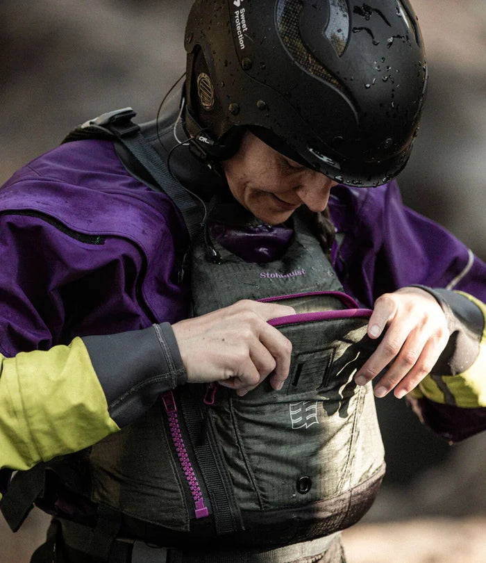 STOHLQUIST EDGE PADDLING LIFE JACKET APPROVED