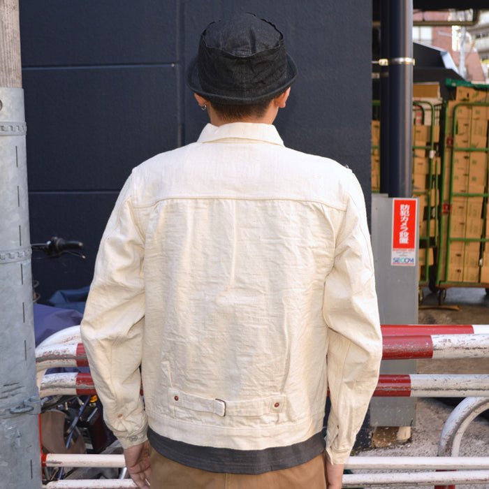 STUDIO D'ARTISAN "SD-4101E" GL3 Ecru 1st Type Denim Jacket